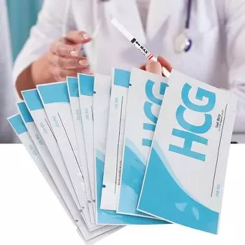 10 шт. Полоски для теста на раннюю беременность бытовой анализ мочи на ХГЧ Тест на раннюю беременность
