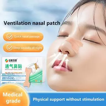 10 шт. полосок для носа от дыхания Right Aid, пластырь для носа от храпа, хороший сон, пластырь, продукт, облегчающий дыхание, помощь при сне Decive