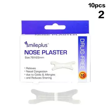 10 шт. полосок для носа от дыхания Right Aid, пластырь для носа от храпа, хороший сон, пластырь, продукт, облегчающий дыхание, помощь при сне Decive
