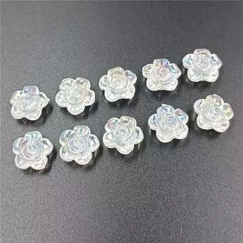 10 шт., популярные, высокое качество, модные новые серьги-браслеты «сделай сам», ожерелье, бабочка, цветок, бусины, украшение для изготовления ювелирных изделий, материал ручной работы 12.5mm 10PCS