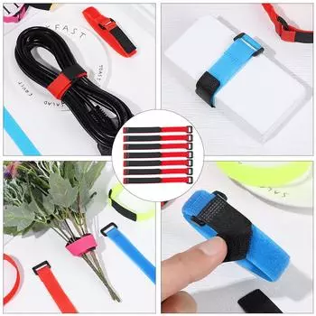10 шт., популярный многоцветный нейлоновый противоскользящий кабель, аксессуары для радиоуправления Eachine и Lipo, ремни для крепления аккумулятора чёрный