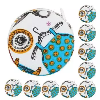 10 шт. Портативная выдвижная измерительная лента для тела, швейный инструмент для портного