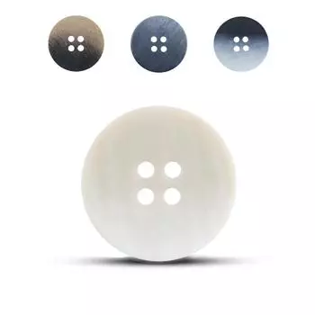 10 шт. постепенно меняющихся цветов, плоских смоляных пуговиц черного кофе, майярд, пиджака, куртки 28L = 17.5MM * Round * Black