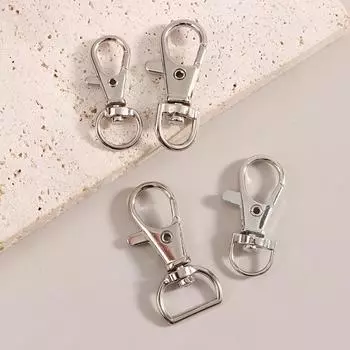 10 шт. поворотная застежка-крючок-лобстер, брелок с застежкой, сумка, ювелирная пряжка с триггером B