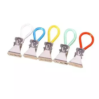 10 шт. прищепок из нержавеющей стали, цветные зажимы для подвешивания полотенец для белья, петли для кухни и ванной комнаты