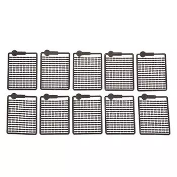 10 шт. прочная волосяная оснастка для бойлов, приманок, стопоры, рамочные фиксаторы, аксессуары для ловли карпа