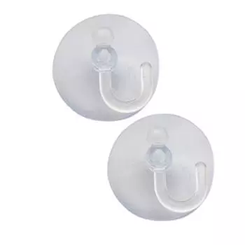 10 шт., прочные прозрачные присоски для кухни и ванной, настенные крючки-вешалки 3cm