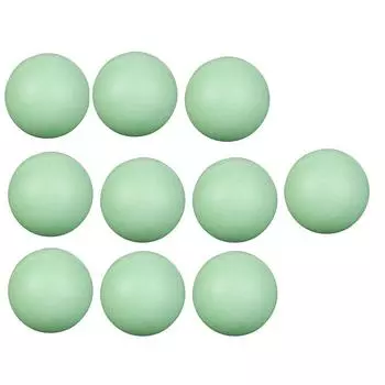 10 шт. прочные светящиеся мячи для пинг-понга из нового материала, белые мячи для пинг-понга, новые мячи для настольного тенниса