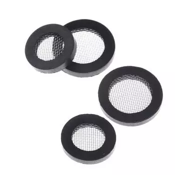 10 шт. прочный фильтр для душа из нержавеющей стали 1/2 дюйма 3/4 дюйма, сетчатый фильтр для душа, резиновые принадлежности для шайб 24mm