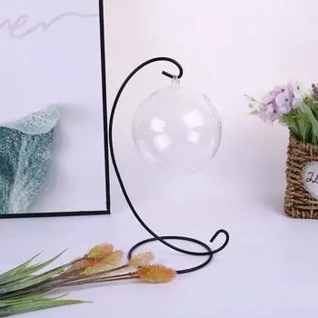 10 шт. прочный подвесной кронштейн для растений, микро-пейзаж, подвесной держатель корзины из кованого железа, экологическая вешалка для бутылок, крючок для растений, подвесная железная стойка