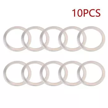 10 шт. прокладка для педали велосипеда, шатун, алюминиевое кольцо для велосипеда, прокладка для шатуна, прокладка для педали, аксессуары