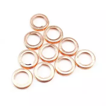 10 шт., прокладки для автомобильного двигателя, пробки, шайбы, подходят для Nissan Infiniti 11026-01M02