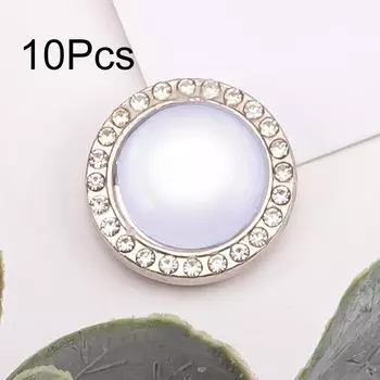 10 шт. противоскользящие винтажные пуговицы из прочного сплава без швов, самодельные швейные пуговицы для рубашки с магнитным присоской, аксессуары для одежды 10pcs