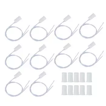 10 шт. Проводной датчик двери и окна, магнитный переключатель для домашней системы сигнализации