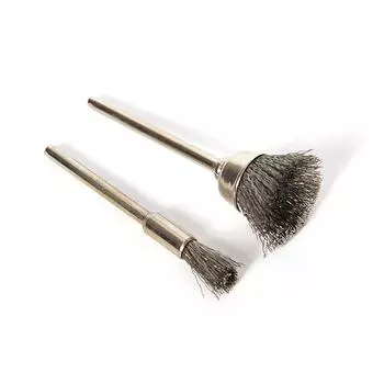 10 шт. проволочные щетки для удаления металлической ржавчины, стальные проволочные колеса, полировальные щетки 36mm