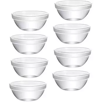 10 шт. прозрачная акриловая маска для лица миска для эфирного масла косметический салон красоты DIY миска для перемешивания аппликатор для макияжа уход за кожей инструмент