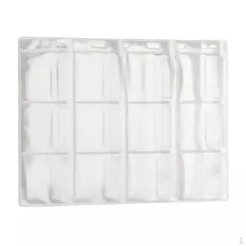 10 шт., прозрачные держатели для монет «Маяк» с 12 карманами, альбом