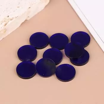 10 шт. прозрачных накладок диаметром 15 мм для игрового кия Break Jump Cue Carom Pool Cue Аксессуары для снукера и бильярда синий