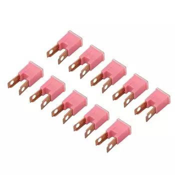 10 шт. прямой мужской клеммный блок ABS корпус латунный проводник FLM медленный плавкий предохранитель замена для автомобильной промышленности