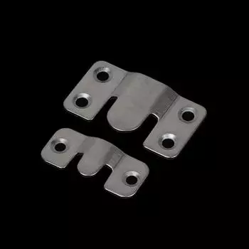 10 шт. пряжек-крючков из нержавеющей стали с винтами 53 мм/44 мм для подвешивания S