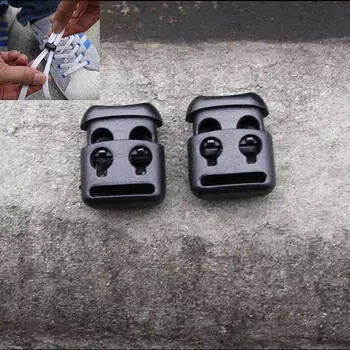 10 шт. Пластиковая пряжка зажим для шнурков верёвки