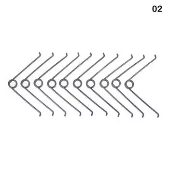 10 шт. пружина сжатия из нержавеющей стали круглая V-образная пружина для садоводства