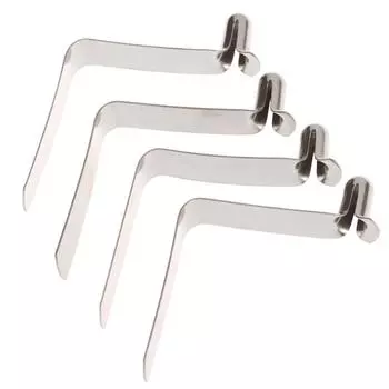 10 шт. пружинных зажимов, фиксирующих трубчатых штифтов, зажимов для весла для палатки, каяка, 6 мм, для весла для палатки, аксессуаров для кемпинга