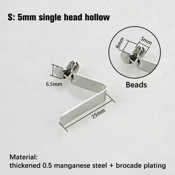 10 шт. пружинный зажим для весла для каяка с защелкой, палаточный шест с одной кнопкой, тент для гребли, V-образная пружинная трубка