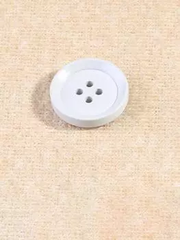 10 шт. пуговиц для пальто, шерстяной кашемировый пиджак, тренчкот, окрашенные смоляные пуговицы, универсальные круглые пуговицы для брюк, свитера 20Mm silent gray