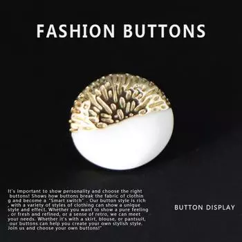 10 шт. пуговиц для рубашки, большая цельнометаллическая куртка, изысканный свитер, одежда, рубашка, маленькие пуговицы White * 11MM