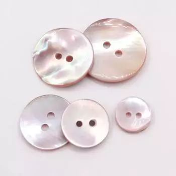 10 шт. пуговиц из натурального перламутра, круглые декоративные пуговицы из ракушек для украшений своими руками, швейные принадлежности для одежды Diameter 10mm