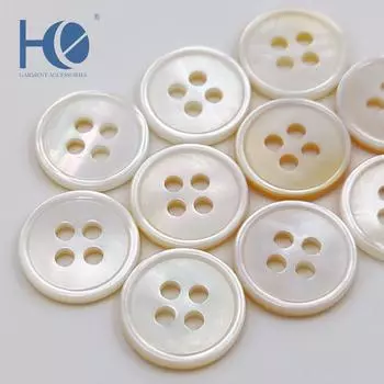 10 шт. пуговиц-ракушек, белые пуговицы-бабочки, тонкие края, четыре глаза, многомодельные, многоцветные, пуговицы для рубашек и костюмов primary color * 14L = 9.0 MM