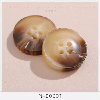 10 шт. пуговицы пуговицы для пальто пуговицы женские смоляные черные пуговицы высококачественные мужские костюмы одежда пальто пуговицы аксессуары Daquan 24L = 15.0 MM * Round * N-B0001 * Resin Pattern