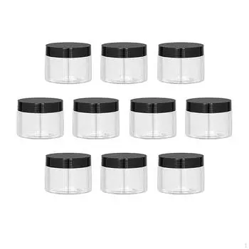 10 шт., пустая банка, домашний крем для домашних животных, прозрачный круглый лосьон Rage для конфет 150ml