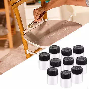 10 шт. пустых бутылок для краски для подкраски, бутылки для краски, емкость для жидкости 30 мл (1 унция), многоразовые