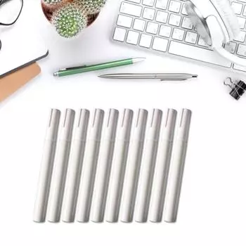 10 шт. пустых маркеров 3,0 мм пустая ручка-маркер с краской, заправляемая ручка-маркер с краской для художников и студентов