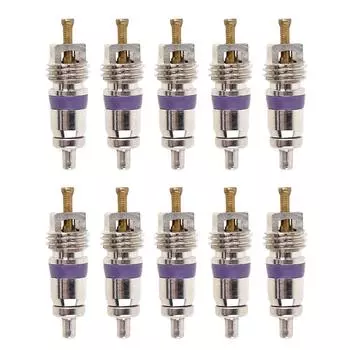 10 шт. R134A автомобильный кондиционер клапан сердечники универсальный автомобильный кондиционер клапан сердечники съемник автомобильные компоненты для ремонта экстерьера