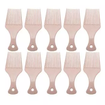 10 шт. расческа для распутывания волос с широкими зубьями и эргономичной ручкой, расческа для волос с ячменными стеблями