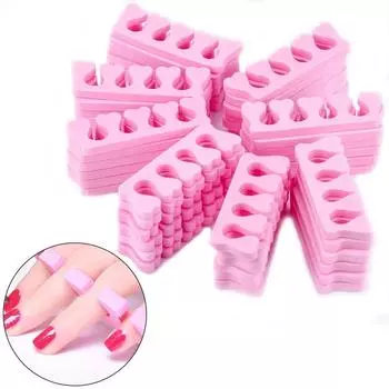 10 шт. разделители для пальцев ног, мягкие губчатые разделители для пальцев ног, аксессуары для маникюра, педикюра, полировки, разделитель для пальцев ног