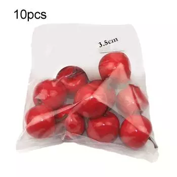 10 шт., различные искусственные фрукты, пластиковые поддельные фрукты, кухонный стол, сделай сам, модель украшения дома, набор фруктов и овощей, поддельные фрукты, реквизит