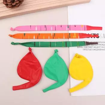 10 шт. разноцветных длинных латексных шаров-ракет, забавных пищащих летающих шаров, утолщенных латексных шаров, игрушек, украшений для вечеринки по случаю дня рождения