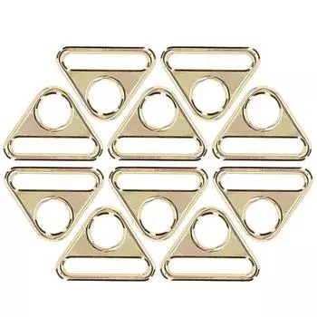 10 шт. регулируемая пряжка 38 мм цинковый сплав материал многоцелевой легкий портативный багаж белый