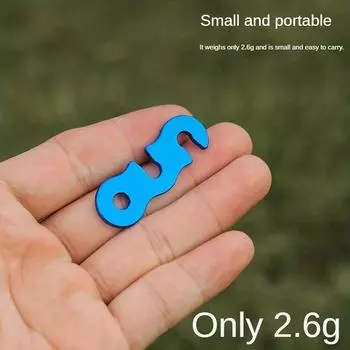 10 шт. Регулируемые пряжки для шнура для кемпинговой палатки, натяжители S-типа, аксессуары для кемпинговых палаток на открытом воздухе