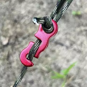 10 шт. регулируемые пряжки для шнура и веревки для кемпинговой палатки S-типа, натяжители, комплект крепежных приспособлений для кемпинговых палаток, аксессуары для крепления синий