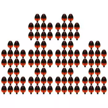 10 шт. регулируемые рыболовные поплавки буйки рыболовные принадлежности (Оранжевый L)