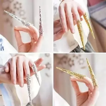 10 шт. реквизит для ролевых игр Древняя королева костюм аксессуар на Хэллоуин 122mm золотой