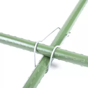 10 шт. решетка для растений, соединительные пряжки, опора для скалолазания, крепежный инструмент, садовые колья, соединители для крыши огорода 11*11mm