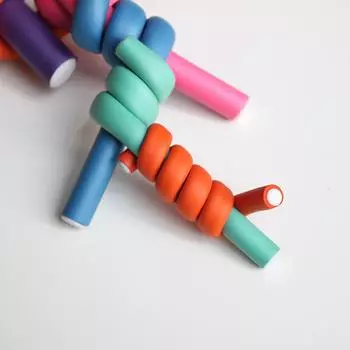 10 шт. резиновые бигуди без нагрева для длинных волос, мягкие бигуди для завивки волос, бигуди для ночного использования, бигуди для сна