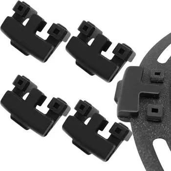 10 шт. резиновые ножки для аэрофритюрницы Instants, запасные части для лотка для фритюрницы, нескользящий съемный бампер для фритюрницы, аксессуары для фритюрниц Instants 10 pcs