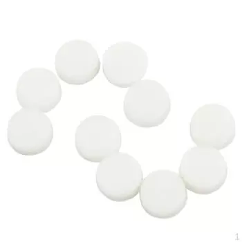 10 шт. резиновые заглушки с открытыми отверстиями, флейты для деталей музыкальных инструментов, белые